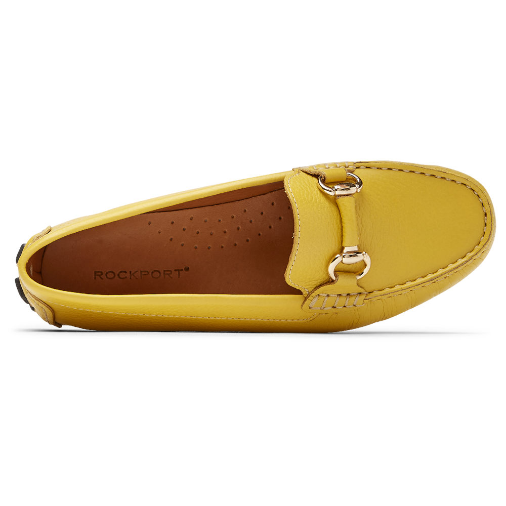 Rockport Singapore Womens Loafers - Bayview Bit Keeper Yellow - IU9231760